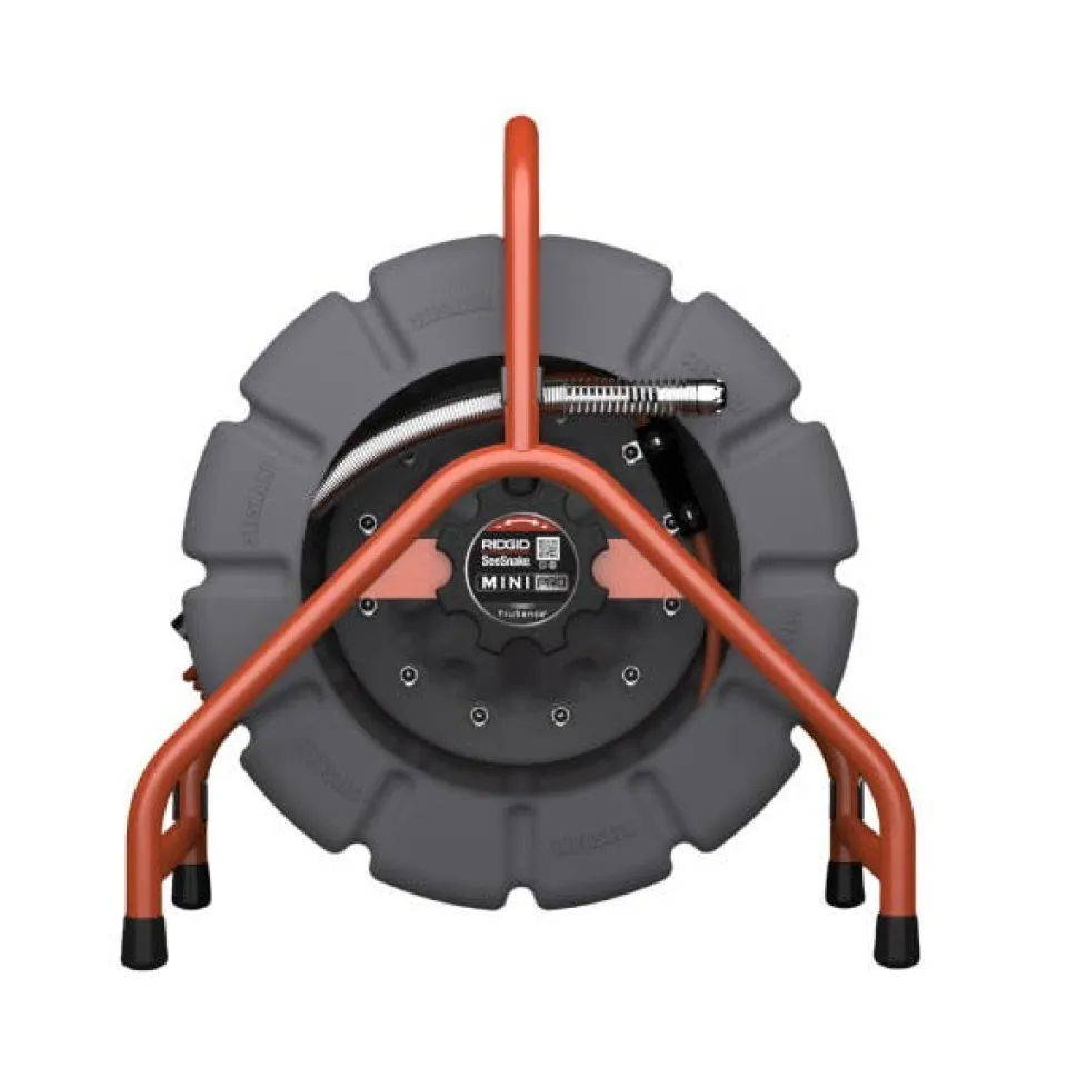 RIDGID SeeSnake Mini Pro 200' TruSense Digital Self-Leveling Color Camera Reel 76883
