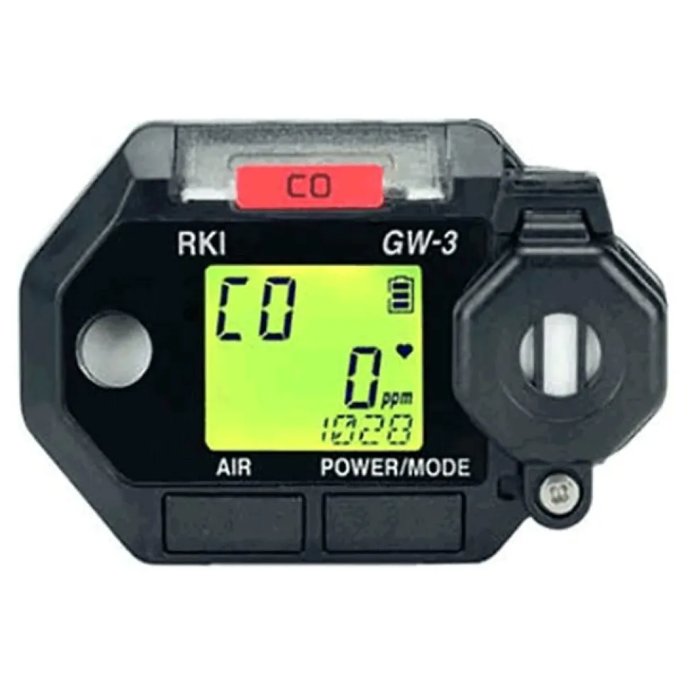 RKI Instruments GasWatch 3 w/ CO Sensor, Watch Band 73-0023-01