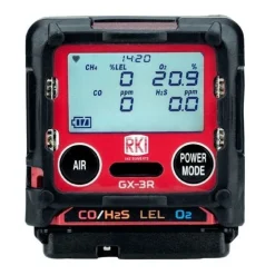 RKI Instruments GX-3R Confined Space 4 Gas Personal Gas Detector 72-RA-C
