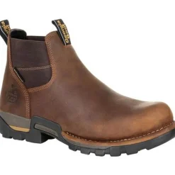 Rocky Boots Eagle One Waterproof Chelsea Work Boot - Brown, 14 M GB00315-M-140