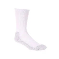 Rocky Boots 4 Pack Cotton Crew Sock White, Large GB3003S-WTG-LR