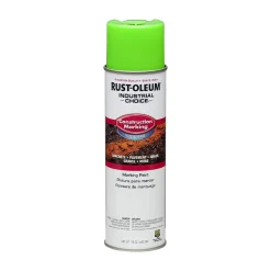 Rust-Oleum M1400 Construction Marking Fluorescent Green GLOSS 17 OZ. SPRAY 264700