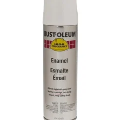 Rust-Oleum V2100 Upright High Performance Spray Paint Gloss White V2192838