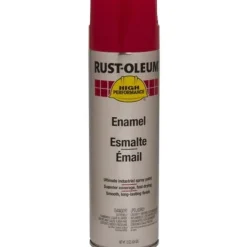 Rust-Oleum V2100 Upright High Performance Spray Paint Safety Red V2163838