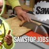 SawStop Jobsite 10" Table Saw Pro 1.5HP Motor with Cart JSS-120A60