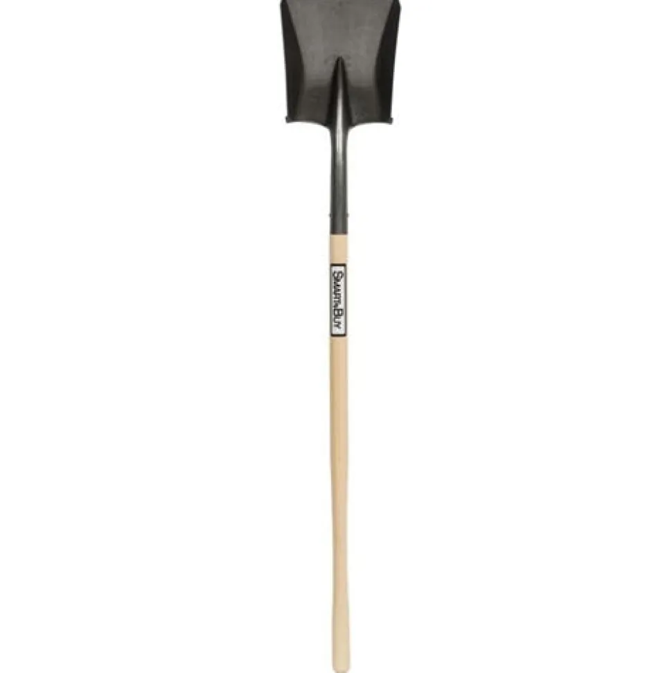 Seymour Square Point Shovel S200 Smart Buy 16 Gauge 42" Hardwood Handle 49832