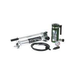 Simplex Aluminum Hydraulic Set 60 Ton 3" Center Hole Cylinder & Hand Pump STL603HC