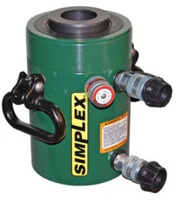 Simplex 60 Ton Center Hole Double Acting 10" Stroke Cylinder RCD6010A