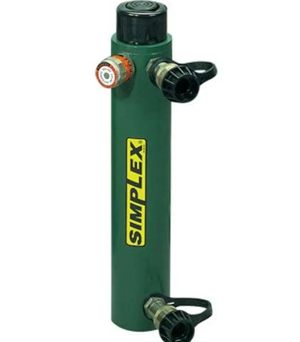 Simplex 10 Ton Double Acting H-Duty 10' Stroke Cylinder RDA1010
