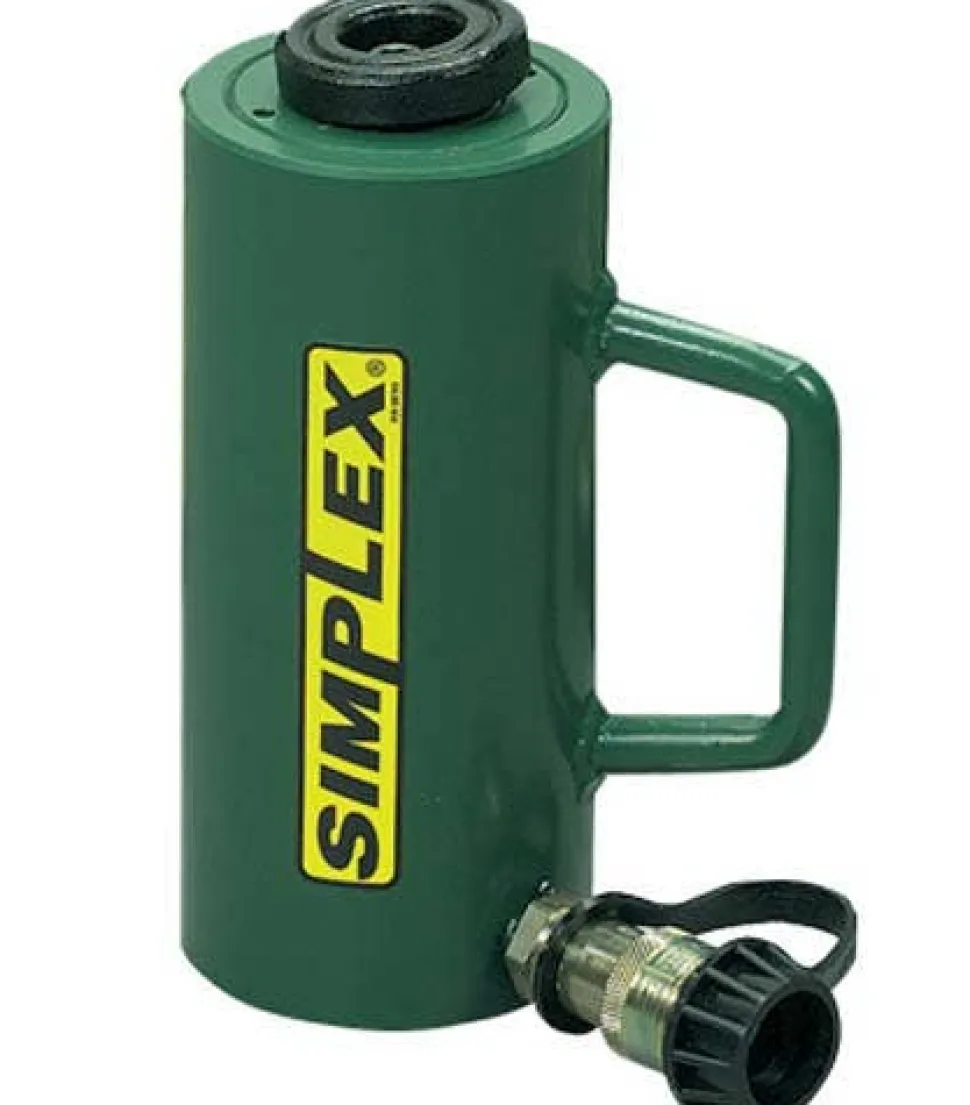 Simplex 50 Ton Single Acting Load Ret. 10" Stroke Cylinder RLR5010