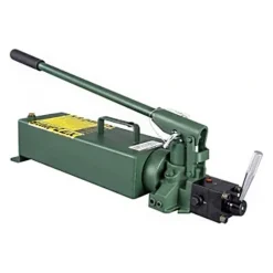 Simplex Two Speed Heavy Duty Steel 272 in3 Usable Oil Hydraulic Hand Pump For Double-Acting Cylinders P301D