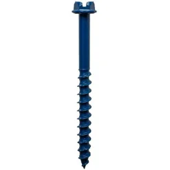 Simpson Strong-Tie Titen Turbo 3/16" x 2-3/4" Hex Head Concrete & Masonry Screws (Box of 100) TNT18234H