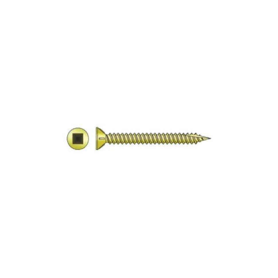 Simpson Strong Tie WSFLRV #8 x 1" Wood to CFS/ Aluminum Screw 2500 ct. WSF1LRVS