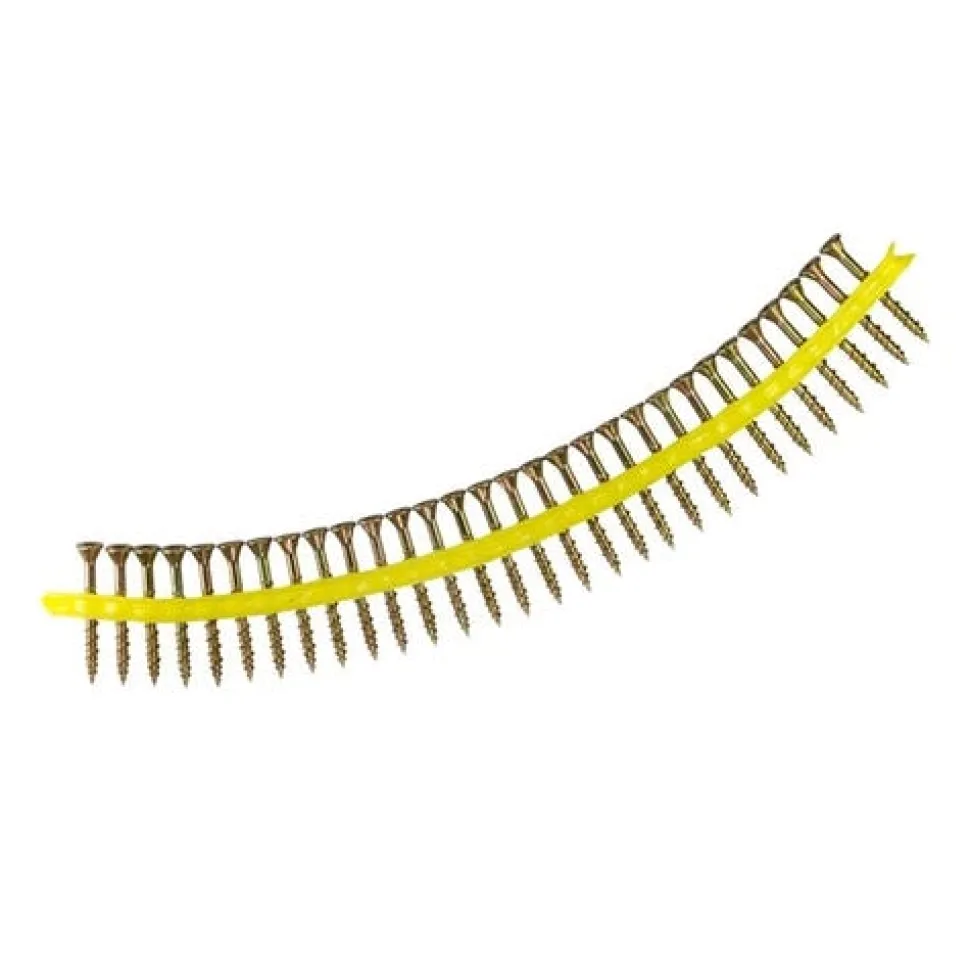 Simpson Strong-Tie #9 x 3" Strong-Drive Subfloor Wood Screw Strip 1000 ct. WSV3S