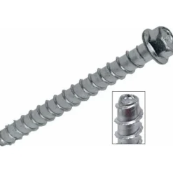 Simpson 1/2'' x 13" Strong-Tie Titen HD Self-Threading Screw Anchors (5 Pack) THD501300H