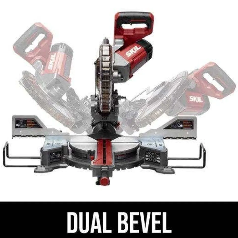Skil 10" Compound Dual Bevel Sliding Miter Saw 15 Amp MS6305-00