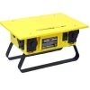 Southwire 50A 125/250V 6-Outlet GFCI Temporary Power Box w/ Sled Base 6506UGSD