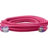 Southwire 12/3 25' SJTW Cool Pink Extension Cord w/ Lighted End 2577SW000A