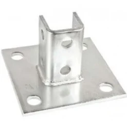 Southwire Tools & Equipment 4 Hole Single Chan Post Base 45D Pack of 5 SFP13