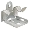 Southwire Tools & Equipment 1/4" Rod Hammer-on Bottom Mount Clip Support 5/16"-1/2" Flange Pack of 100 M58TZ