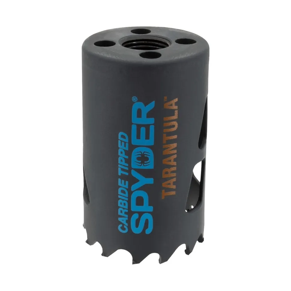 Spyder 1-5/8" Carbide Tipped Metal/Wood Cutting Hole Saw 600902CF