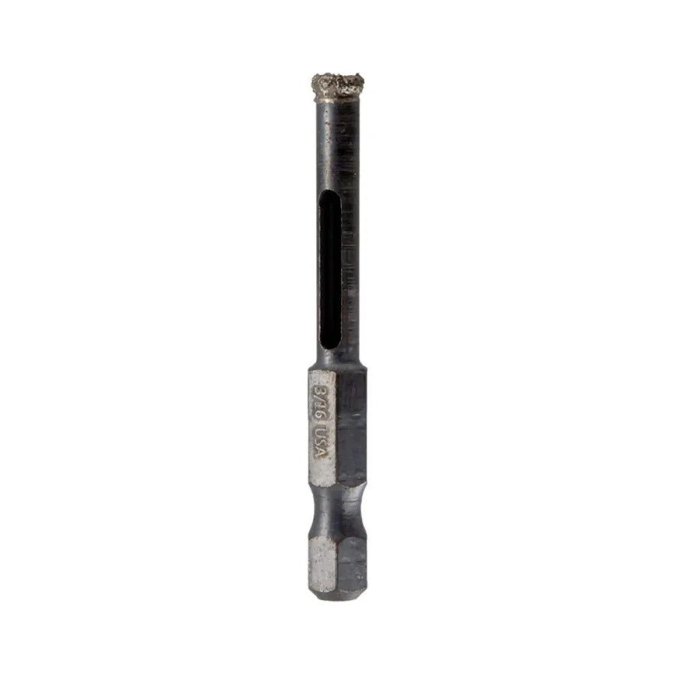 Spyder 3/16" Diamond Edge Arbored Hole Saw Bit 600846