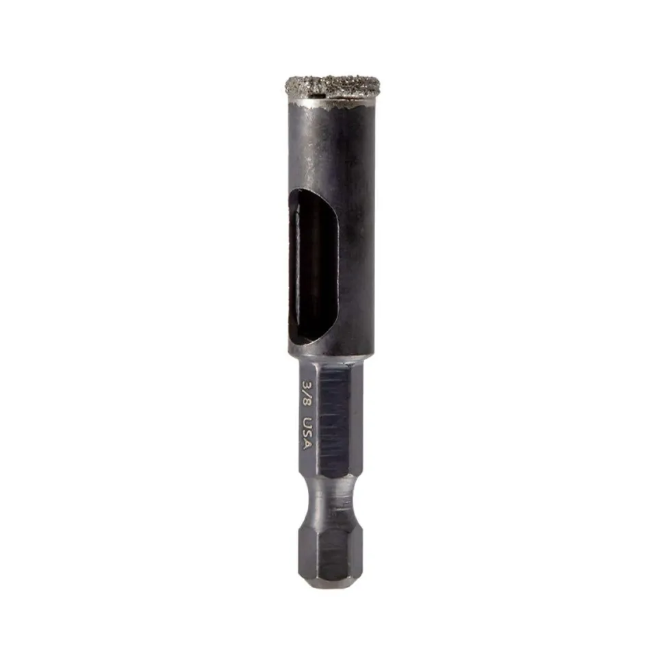 Spyder 3/8" Diamond Edge Arbored Hole Saw Bit 600849