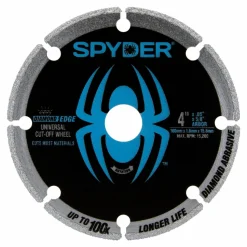 Spyder Diamond Edge 4" Cut-Off Wheel 14004