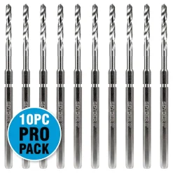 Spyder Hex8 3/8" HSS Quick Change Hole Saw Arbor Pilot Bit (10-Pack) 600648-10