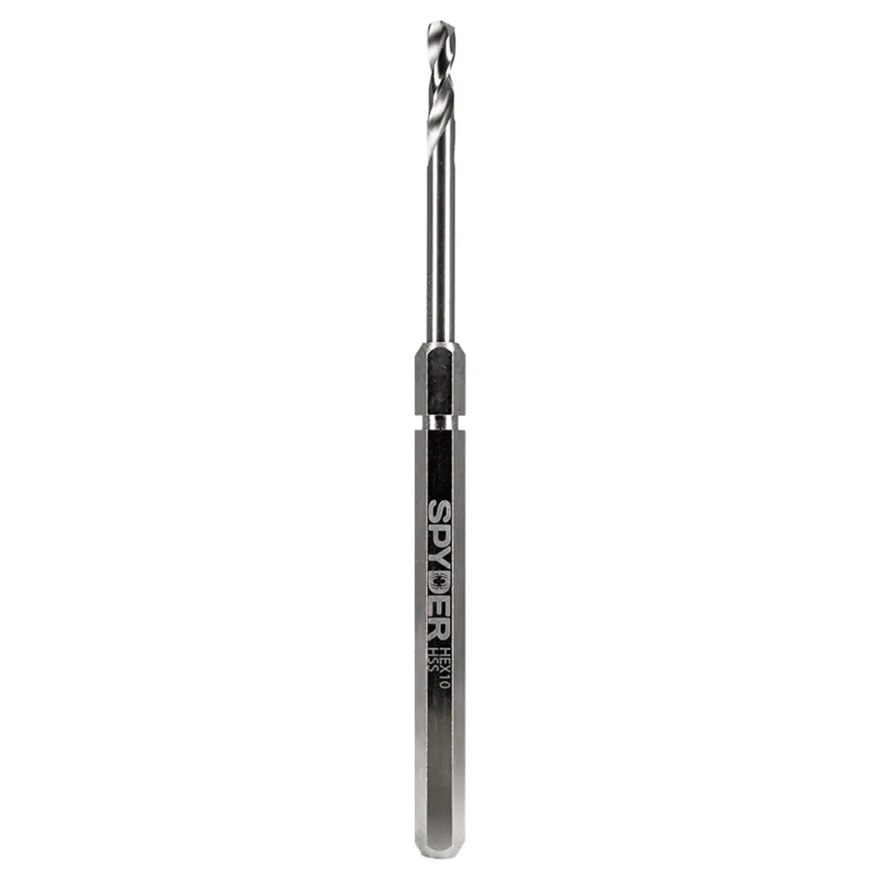 Spyder Hex10 1/2" HSS Quick Change Hole Saw Arbor Pilot Bit 600645P