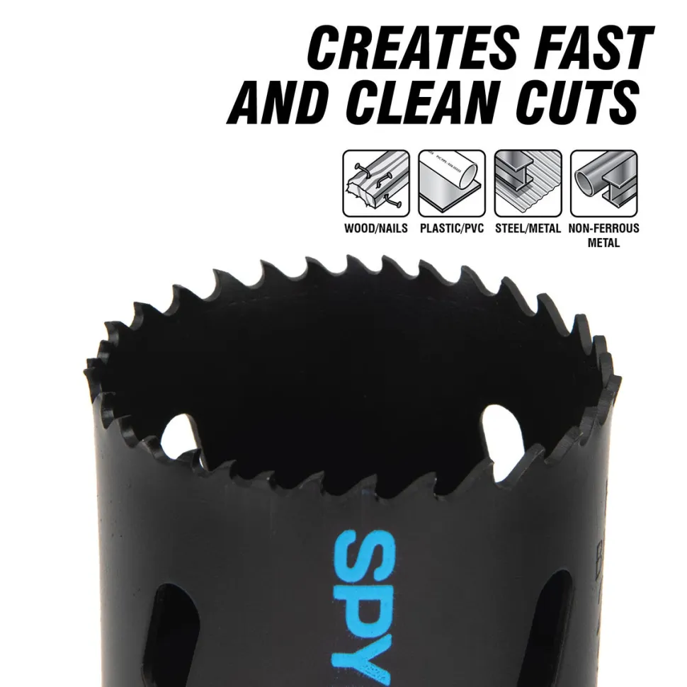 Spyder 11-Piece Bi-Metal Hole Saw Kit 600886