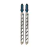 Spyder 2-Piece Skeleton 4" T-Shank High-Carbon Steel Jigsaw Clean Cut Blade Set 300022