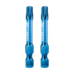 Spyder 2" T30 Impact Driver Bit (2-Pack) 19055