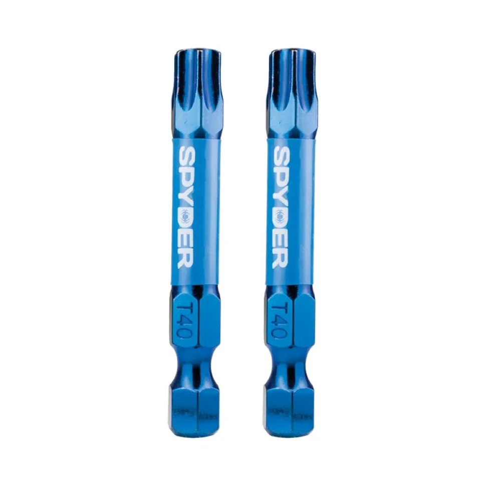 Spyder 2" T40 Impact Driver Bit (2-Pack) 19056