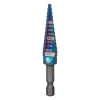 Spyder 1/8 to 1/2" Hex Shank 13 Step Drill Bit 19019