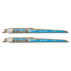 Spyder 9" 6-TPI Reciprocating Blade (2-Pack) 200321