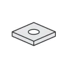 1/2" Square Washer 1-5/8" X 1-5/8". Z/P 100 Pcs/Box