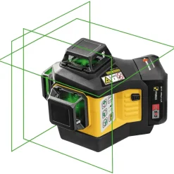 Stabila LAX 600G 3 Plane/360 Degree Green Beam Laser 7pc Kit 03420