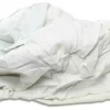 Star Wipers Reclaimed White Bath Blanket Rags - 25lb Compressed Box RBBMC-25