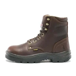 Steel Blue Work Boots Men's Argyle Full-Grain Leather Safety Boots Safety Toe - Oak 812952M-OAK