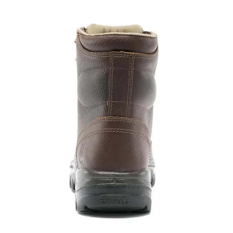 Steel Blue Work Boots Men's Argyle Full-Grain Leather Safety Boots Safety Toe - Oak 812952M-OAK