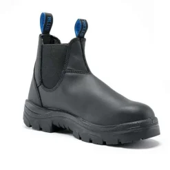 Steel Blue Work Boots Men's Hobart Safety Boots Safety Toe - Black 812901-BLK