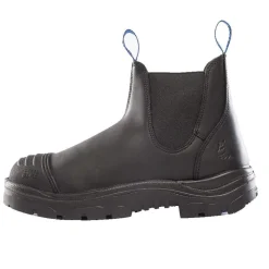 Steel Blue Work Boots Men's Hobart Scuff Steel Toe Boots - Black 812967-BLK