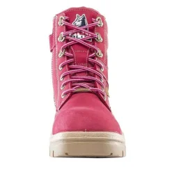 Steel Blue Work Boots Women's Southern Cross Zip EH Steel Toe Boots - Pink 812861W-PNK