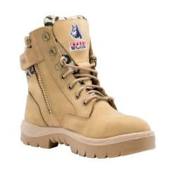 Steel Blue Work Boots Women's Southern Cross Zip EH Steel Toe Boots - Jungle 812861W-JUN