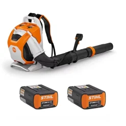 STIHL AP 36V Backpack Blower Cordless 677 CFM w/ (9.4Ah Batteries) - 2 Pack BRA 500 KIT