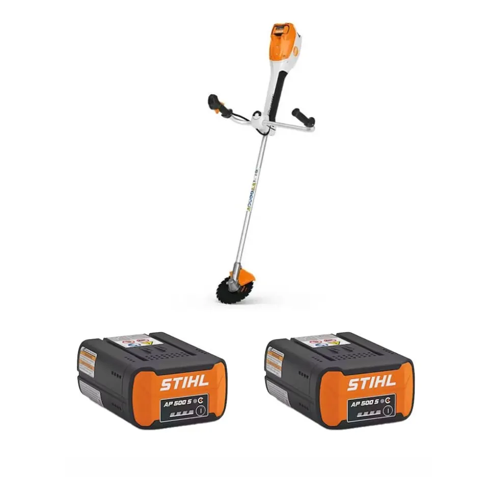 STIHL AP 36V Battery-Powered Clearing Saw w/ 2x 36V High Capacity (9.4Ah Batteries) FSA 400 K KIT