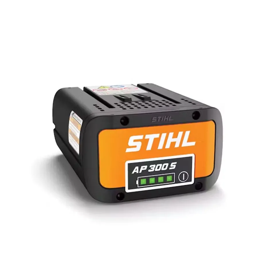 STIHL AP 36V Hedge Trimmer w/ AP 200, AP 300 S Lithium-Ion Batteries and AL 301 Rapid Battery Charger Bundle HLA 66 P