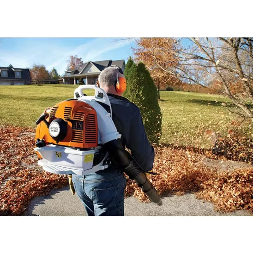 STIHL 63.3cc Professional Backpack Blower 500 CFM BR 430