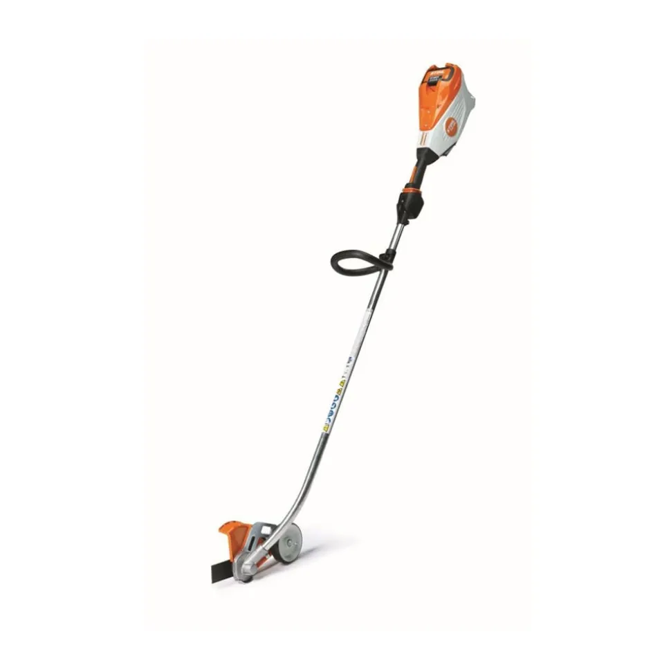 STIHL Professional Curved-Shaft Edger w/ 2x AP 300 S Lithium-Ion Battery and AL 301 Rapid Battery Charger Bundle FCA 135 P